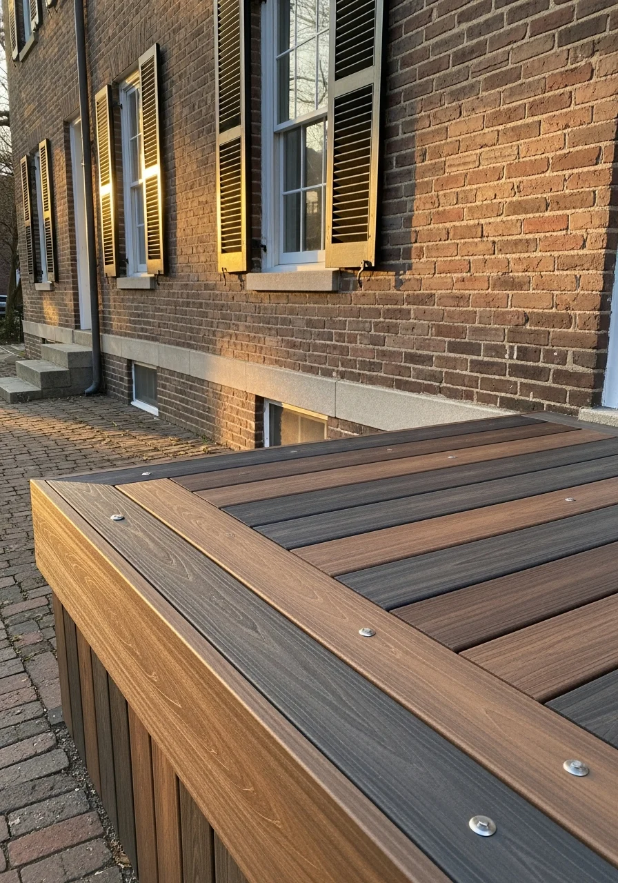 Detail of a well-maintained colonial-era home exterior in downtown Annapolis.